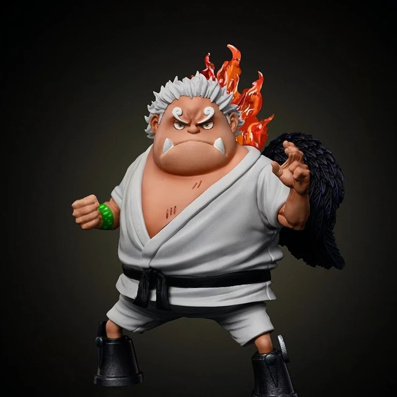 Аниме One Piece Jinbe Фигурки GK Fiery Angel Фигурка Коллекция ПВХ Модель Периферия Игрушки