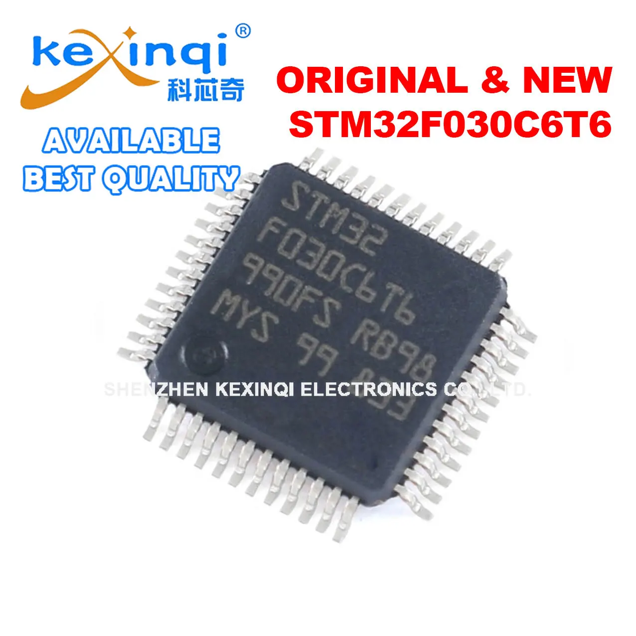 

Original STM32F030C6T6 STM32F030K6T6 LQFP-48/32 32-bit microcontroller STM32F030K6T6/LQFP-32