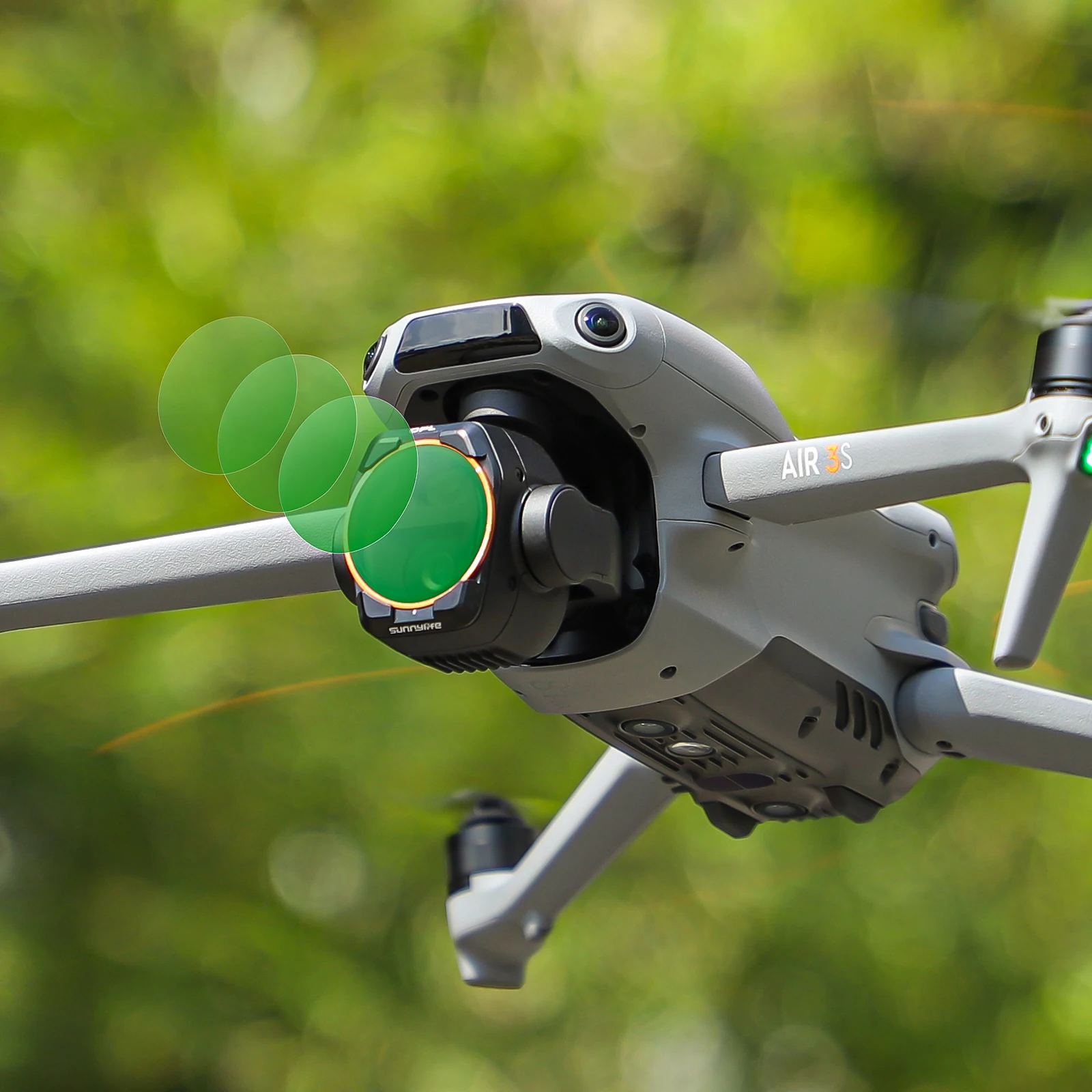 ND-фильтр для объектива DJI Air 3S Аксессуары дронов ND8 ND16 ND32 ND64 MCUV УФ-фильтры CPL HD
