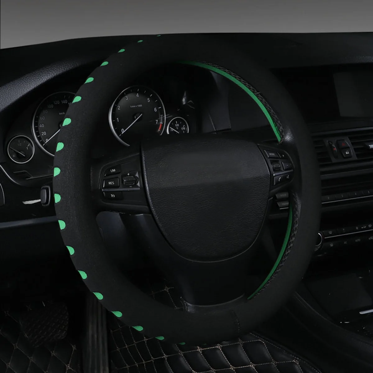 

1PC Steering Wheel Cover Universal Durable Car Wheel Protector Car Steering Cover for Auto