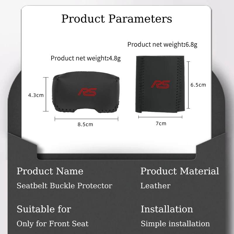 2 шт. Защитные чехлы для Audi Q5 Q7 Q3 A3 A4 A6 A5 A1 A8 Q8 Q2 A7 Quattro TT RS6
