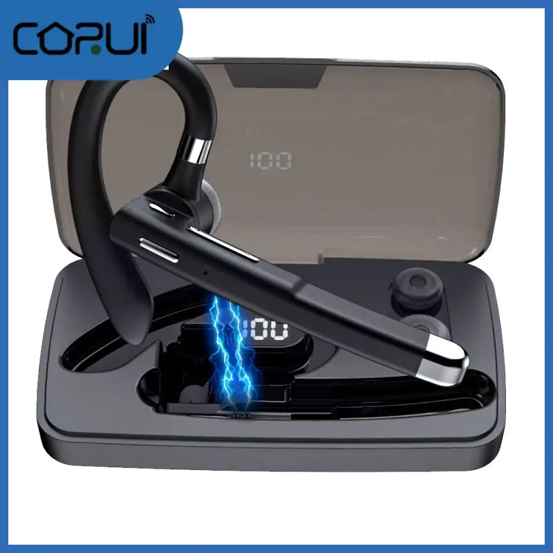 

Quick Charge Wireless Headset With Microphone Headphone 120 Hours Standby Time Tws Earphone Stereo Hanging Ear