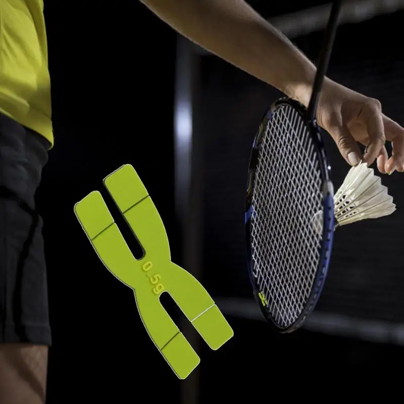 Ракетка для бадминтона вес ракетки 0 5 г балансные полоски H-образная ракетка