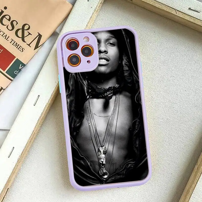 A-ASAPS M-Mob A-Asap R-RockyS Rapper Phone Case for iPhone 14 11 12 13 Mini Pro Max 8 7 Plus X XR XS MAX Translucent Matte Cover