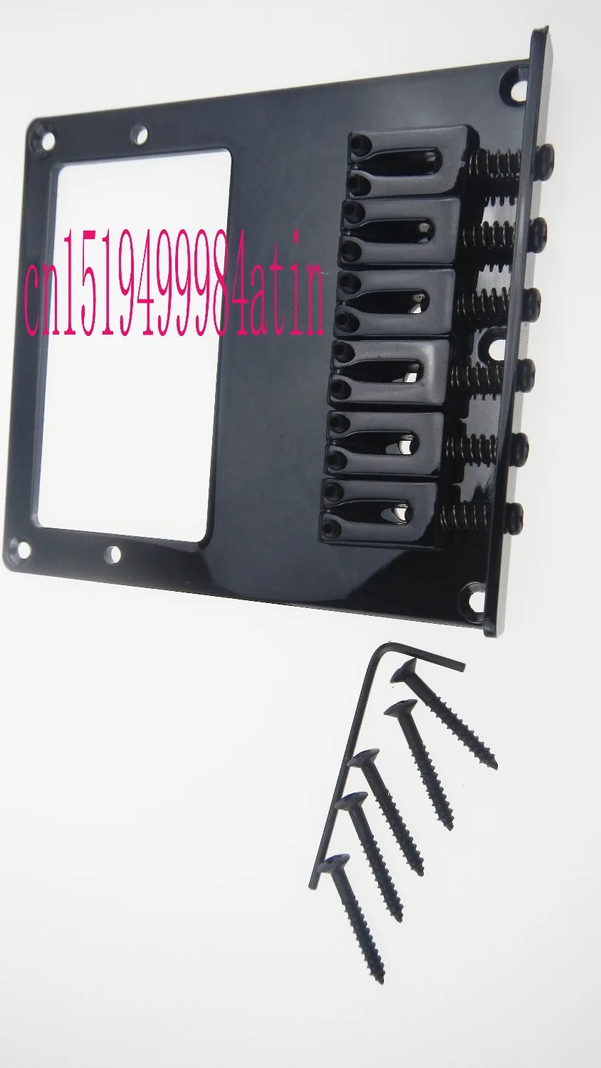 

Черный мост для электрогитары с хамбакером, подходит для гитары Telecaster