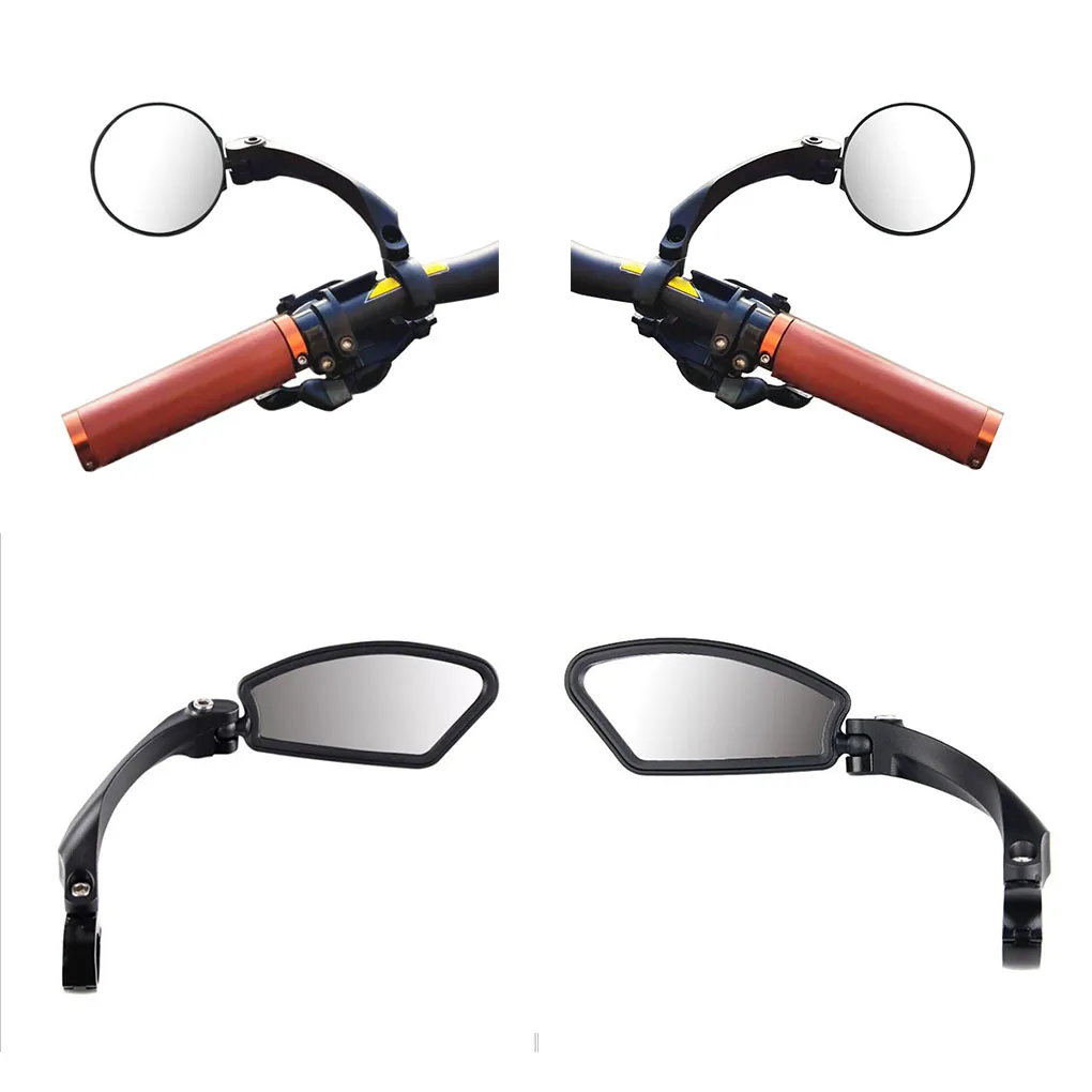 

Mountain Bike Handlebar Mirror Bicycles Motorcycle Scooter Rotation Rearview Mirrors Accessories Replacing Parts