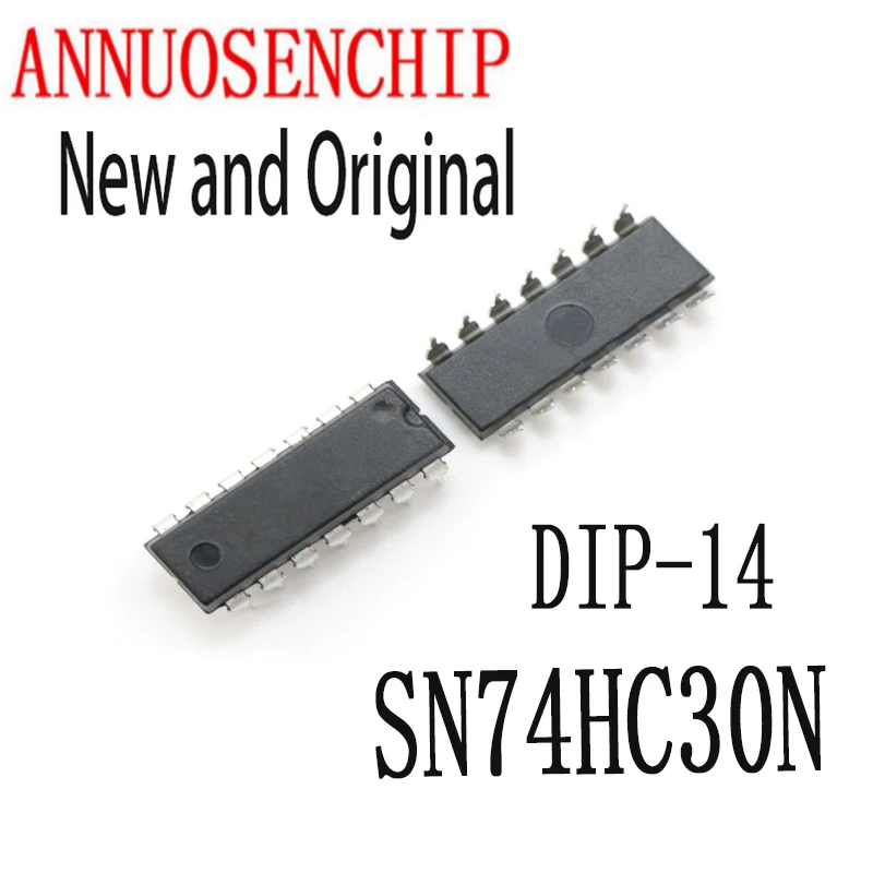 10 шт. Новый и оригинальный DIP14 HD74HC30P DIP-14 74HC30 DIP 74HC30N SN74HC30N