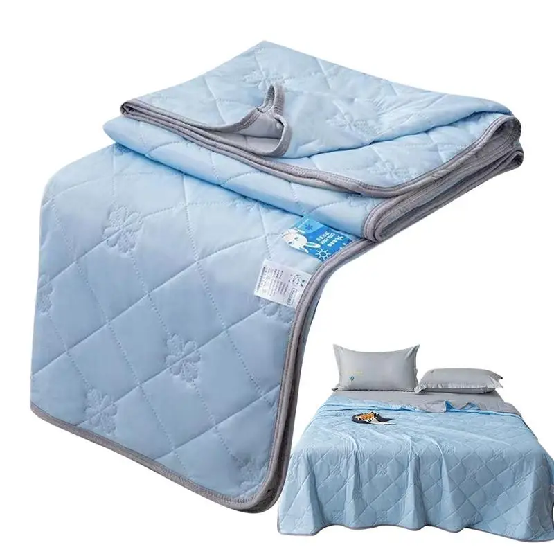 

Dream Chill Cooling Blanket Smooth Fiber Air Condition Comforter Lightweight Skin Friendly Summer Quilt For Summers Hot Sleeper