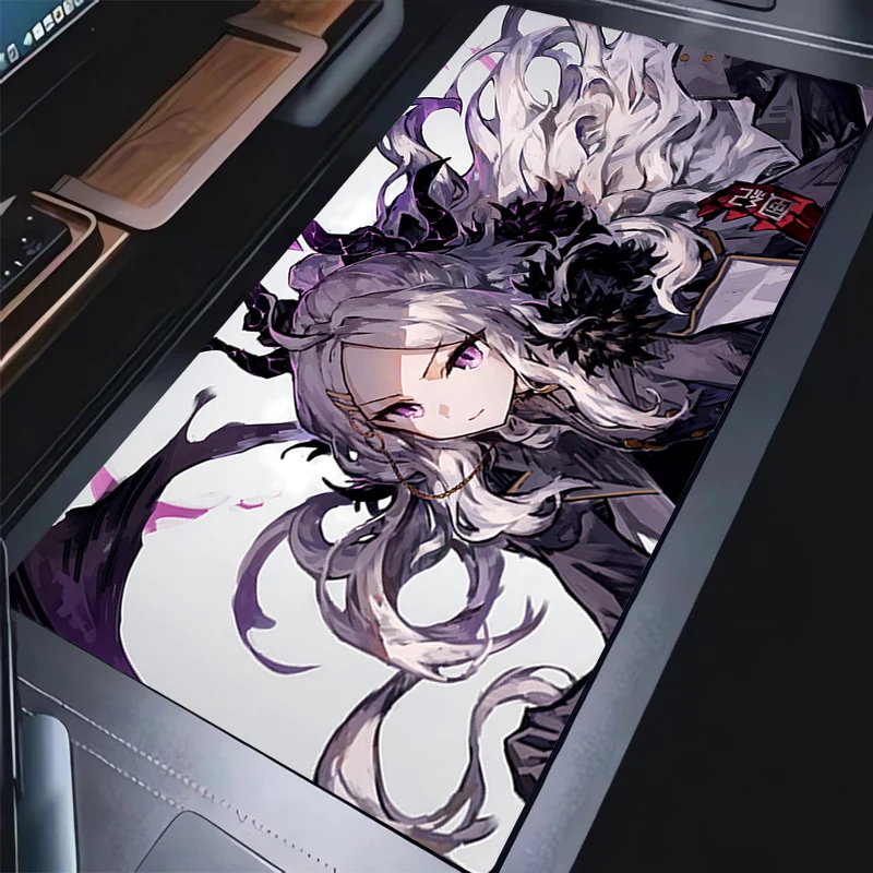 Blue Archive коврик для мыши большой геймерский клавиатуры нескользящий ноутбука и