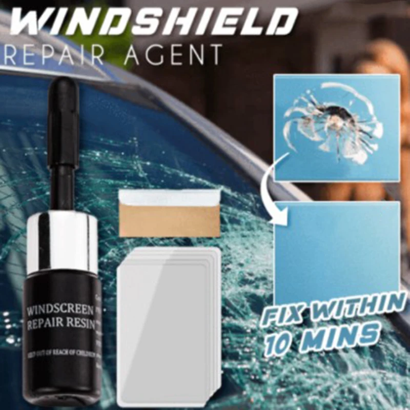 

2021 Windshield Repair Agent 3ml Fast-acting Repair Tool Kit for Window Phone Screen Tablet