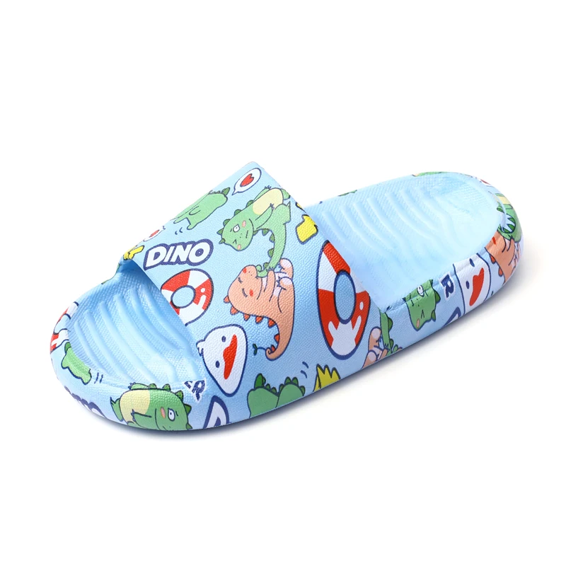 

Children's Slippers Summer Dinosaur Cartoon Beach Shoes For Boys Girls Waterproof Antiskid Bathroom Kids Slippers Soft Baby Shoe