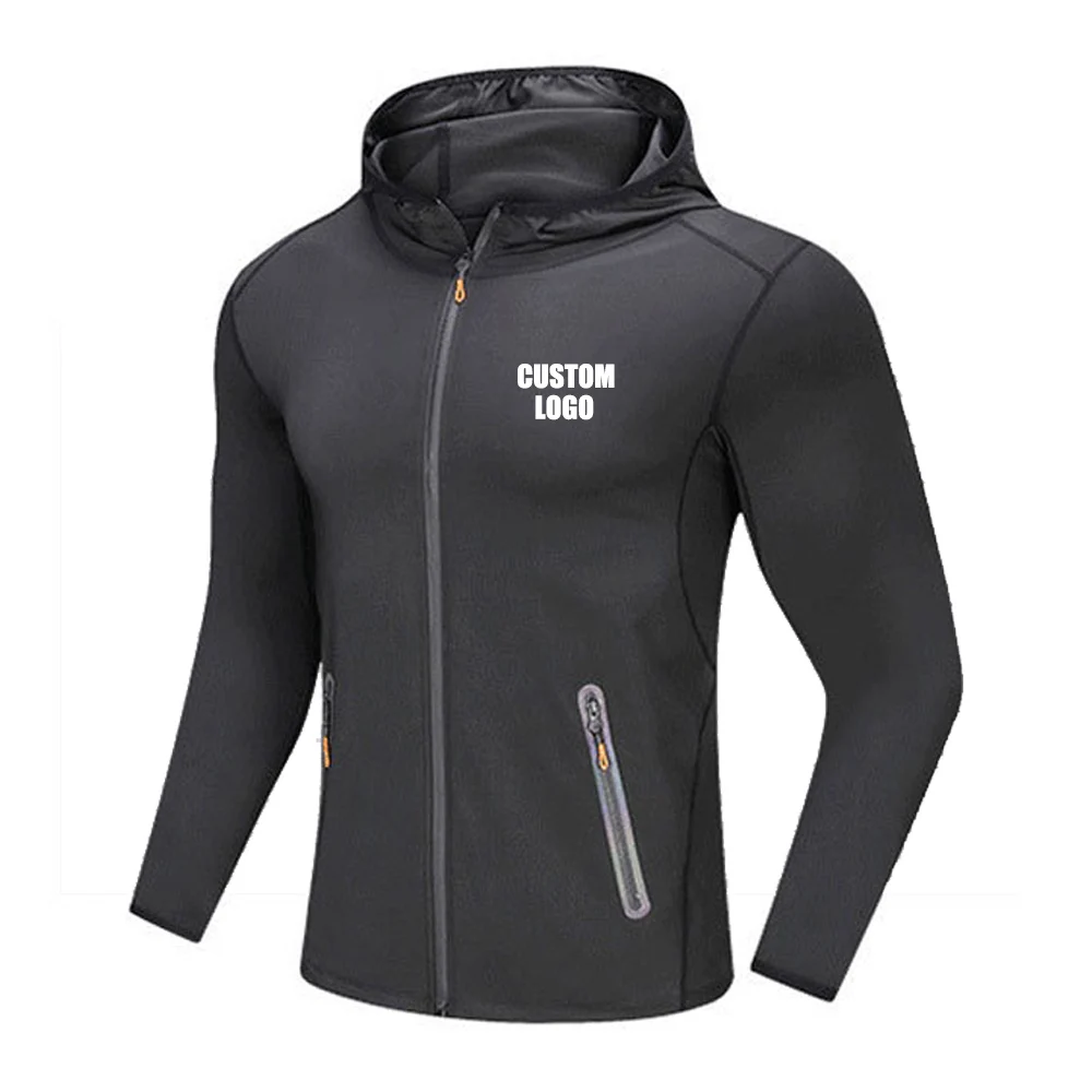

Men Hoodies Gym Sport Running Training Fitness Bodybuilding Sweatshirt Sportswear Hooded Jacket Hoodies Running Coatropa hombre