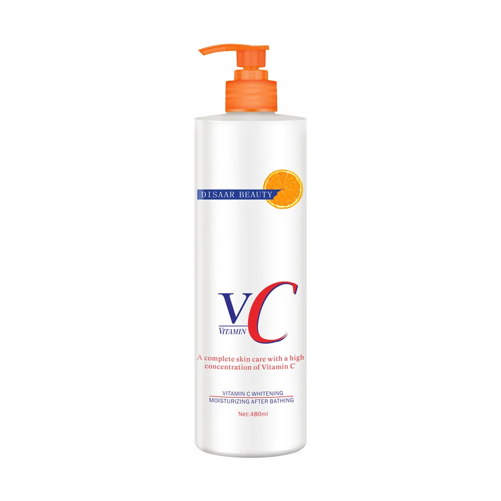

Disaar 480ml Vitamin C Body Creams Moisturizing Whitening Face Lotion Fade Melanin Anti-wrinkle Firming Repair Skin Care