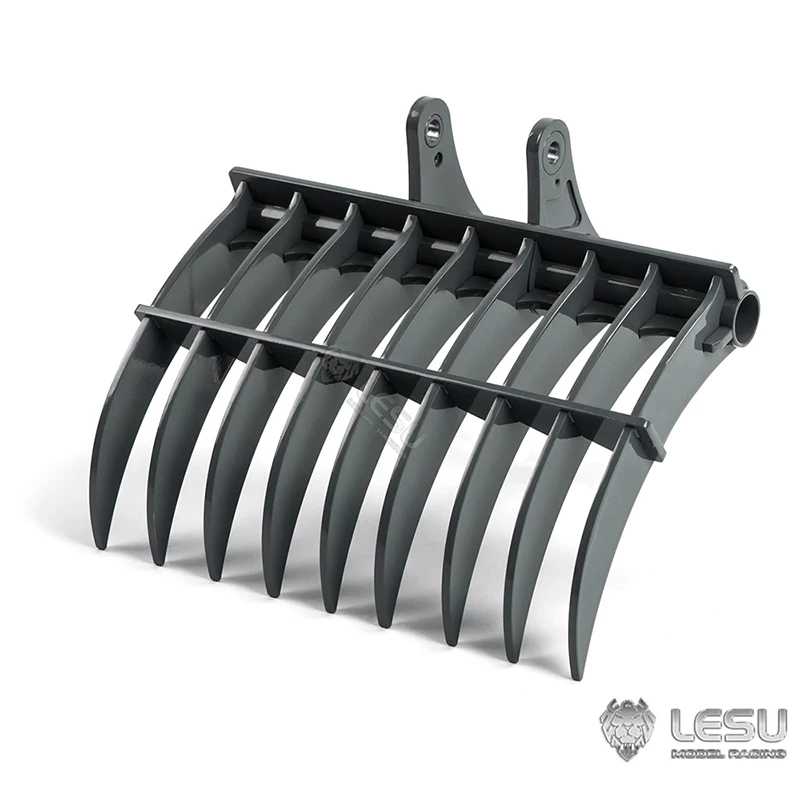 1/14 экскаватор ET35 Модернизированный быстросъемный ковш грабли ковш Металл Сделай Сам Модернизированный LESU радиус скорость