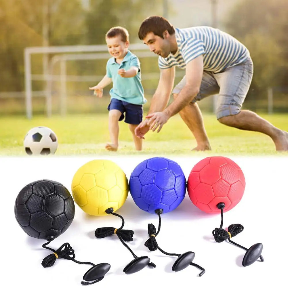 

Soccer Ball Durable Football Training Ball Practical Antiskid Juggle Training Aid Belt Dribble Soccer Ball for Beginner