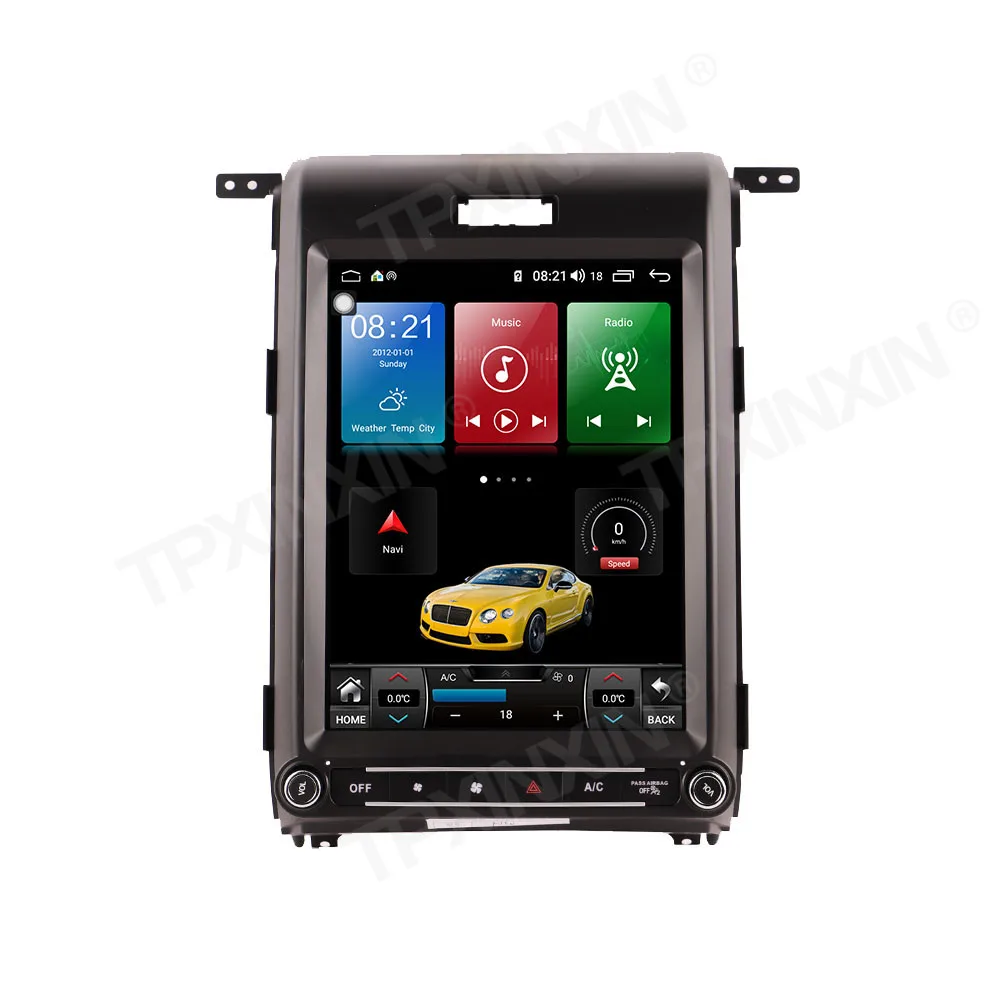 Радио Coche с Android Auto для Ford F150 Raptor 2015 2016 2017 2018 2019 автомобильный GPS-навигатор