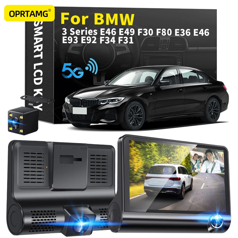 Видеорегистратор OPRTAMG 4 0 дюйма 1080P для BMW 3 серии E46 E49 F30 F80 E36 E93 E92 F34 F31 |
