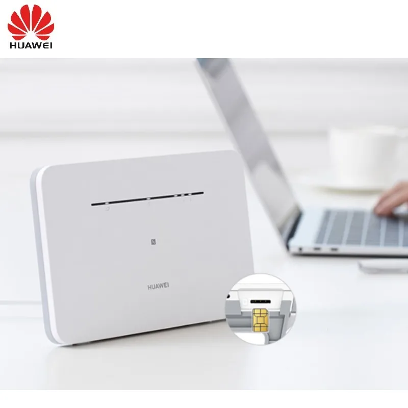 Original Unlocked Huawei B311B-853 Wireless Router 4G 300Mbps Hotspot Support LTE B1 / B3 / B7 / B8 / B20/ B28 / B32 / B38