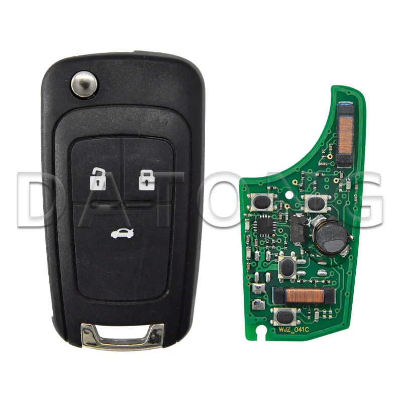 Автомобильный ключ дистанционного управления Datong World для Chevrolet Cruze Aveo Camaro Equinox Malibu Orlando Trax ID46 PCF7952E 433 МГц Keyless Go
