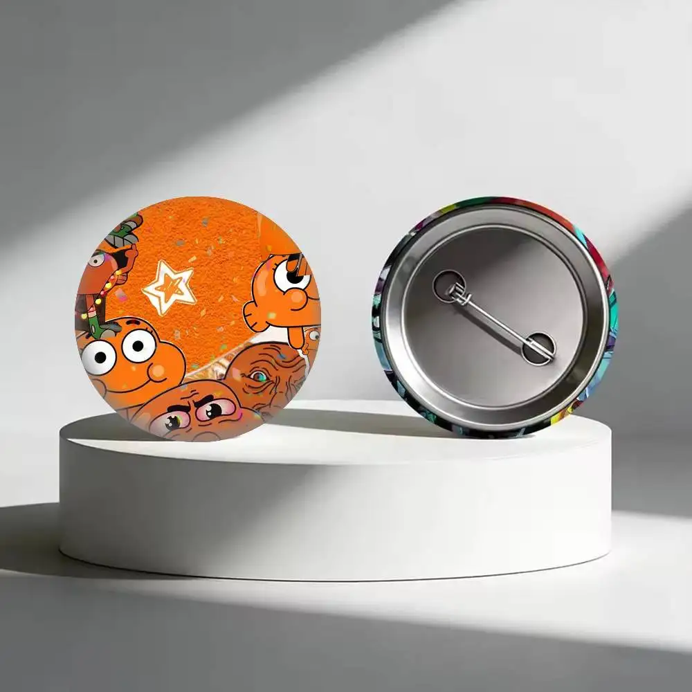 Фото Броши и значки TAWOG Gumball Watterson 25 мм, 32 мм, 44 мм, 58 мм, 75 мм для аксессуаров и подарков №5
