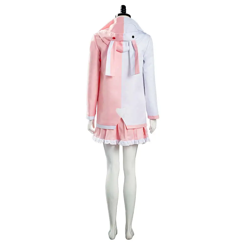 Danganronpa Monomi Cosplay Costume School Uniform Skirt Dress Outfits Halloween Carnival Suit | Тематическая одежда и