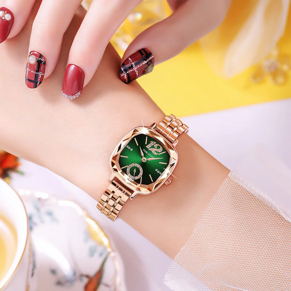 New Fashion Steel Band Women's Waterproof Quartz Watch