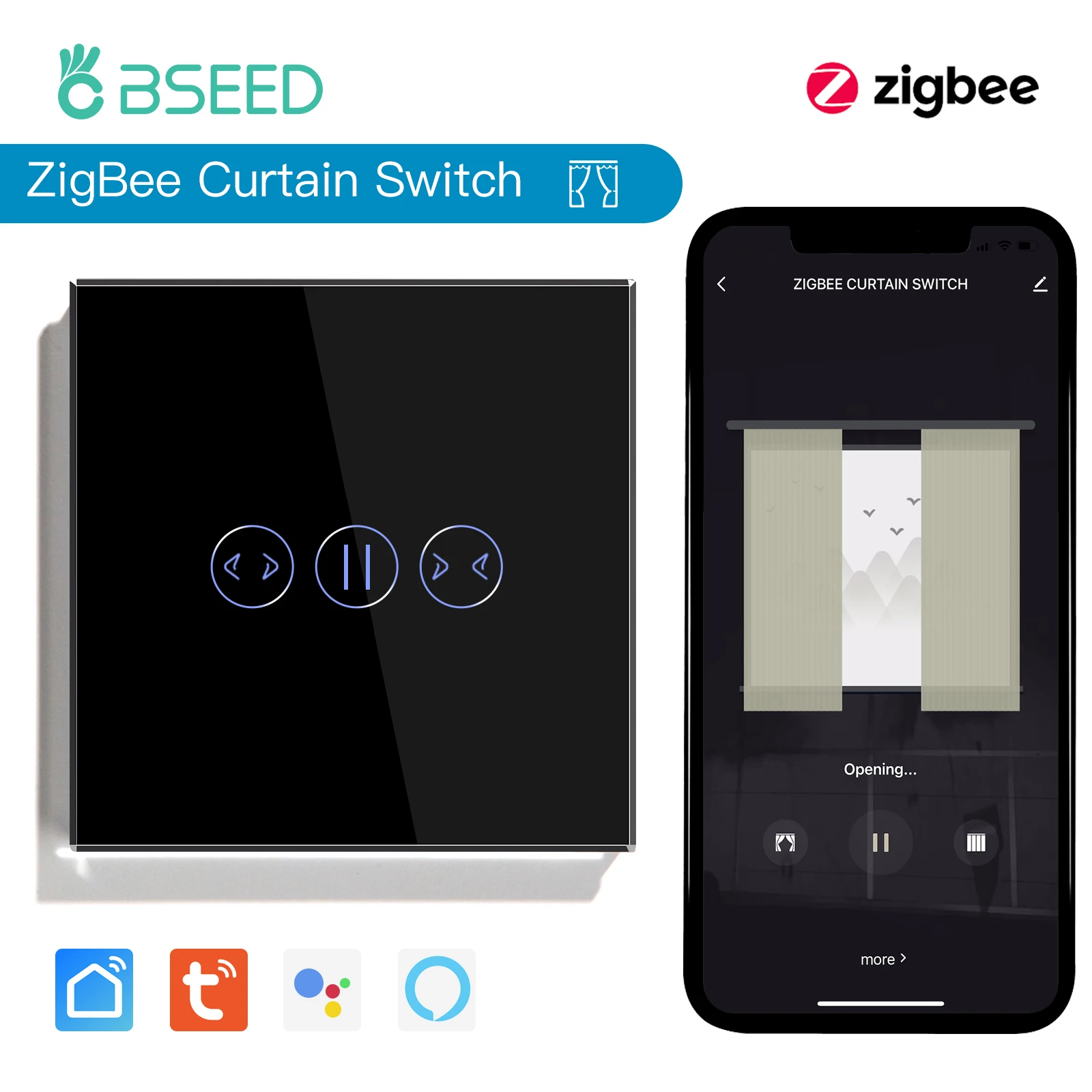 

BSEED Умный сенсорный выключатель для штор