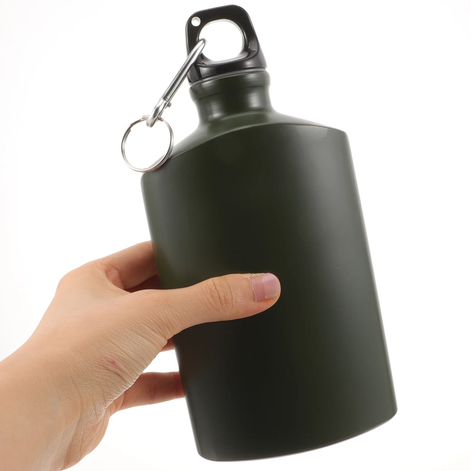 Outdoor Canteen Portable Water Bottle Camping Accessory flat water bottle