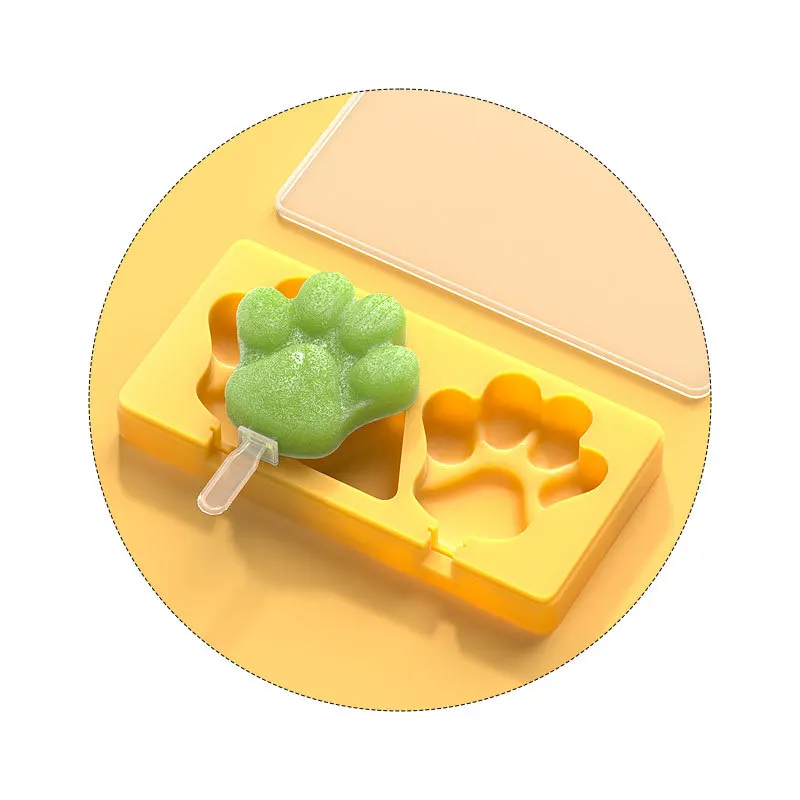 Креативная силиконовая форма для мороженого сделай сам в виде кошачьего когтя