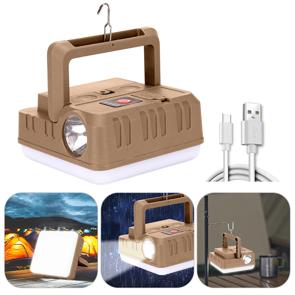 

USB-фонарь для кемпинга, 4 режима, 1200 мАч