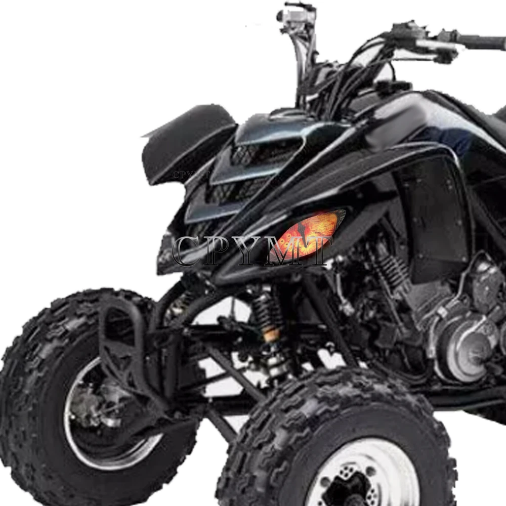 Фото Подходит для Raptor 660 YFM 660 2001-2005 ATV, наклейка на фару мотоцикла, наклейка на передний обтекатель, наклейка на очок для фар №2