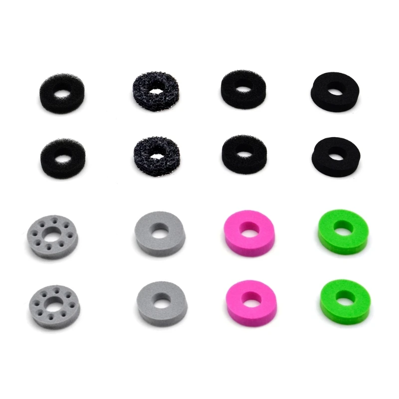 Aim Assist Rings Motion Control Rings for PS5-PS4 Switch PRO Game Controller Auxiliary Sponge Ring Precision Rings 16Pcs