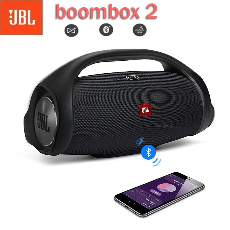

JBL Boombox 2 Wireless Bluetooth Speaker Portable High-power Subwoofer Mini Outdoor Audio