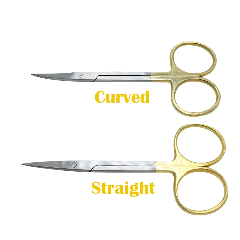 Золотые стоматологические кровоостанавливающие щипцы из нержавеющей стали