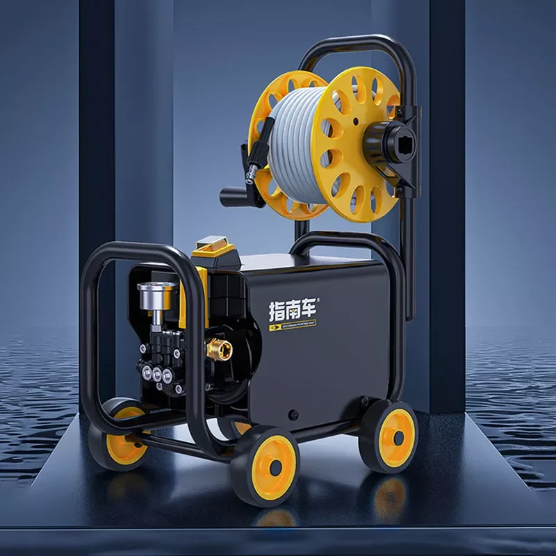 

Pressure Washer Household Powerful 220V Car Washing Machine 150bar Car Wash Water Gun Foam Generator 30m Water Hose