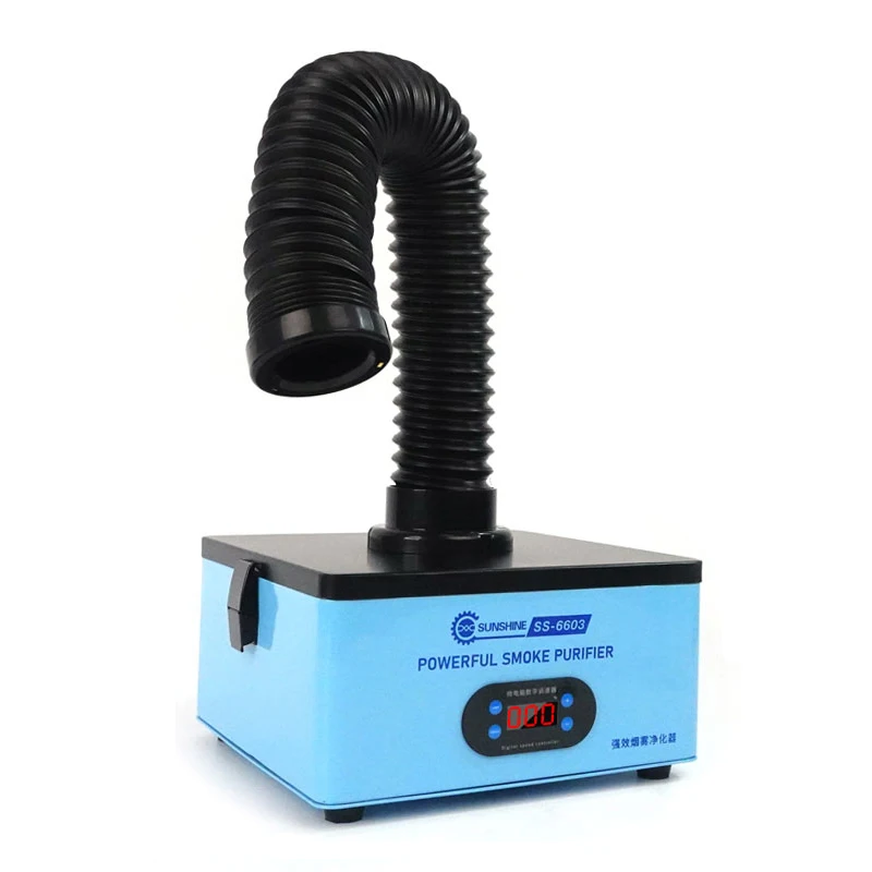 SUNSHINE Powerful Smoke Purifier Fast smoke Removal Efficient Purification Strong Suction Solder Special Fume Filter