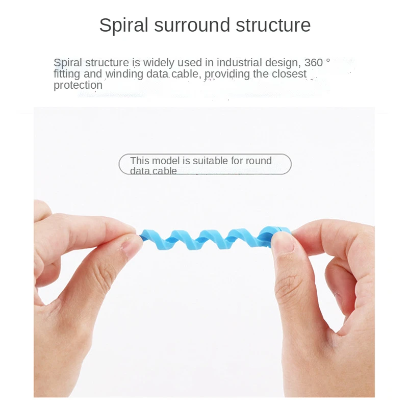 6 шт. силиконовые защитные трубки для проводов Iphone | Мобильные телефоны и