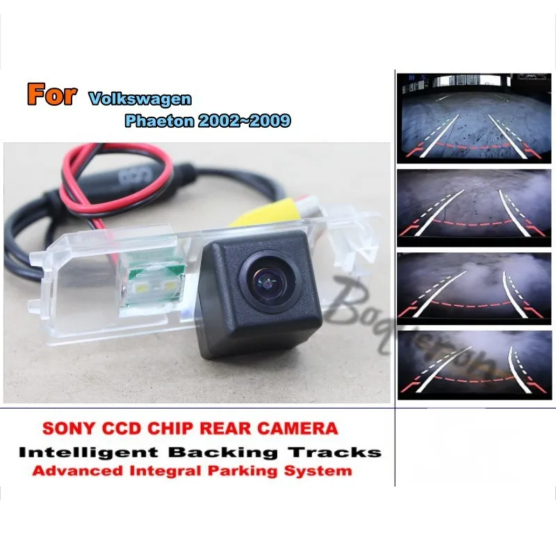 

Car Intelligent Parking Tracks Camera HD Back up Dynamic Tragectory Camera Rear View Camera For Volkswagen VW Phaeton 2002~2009