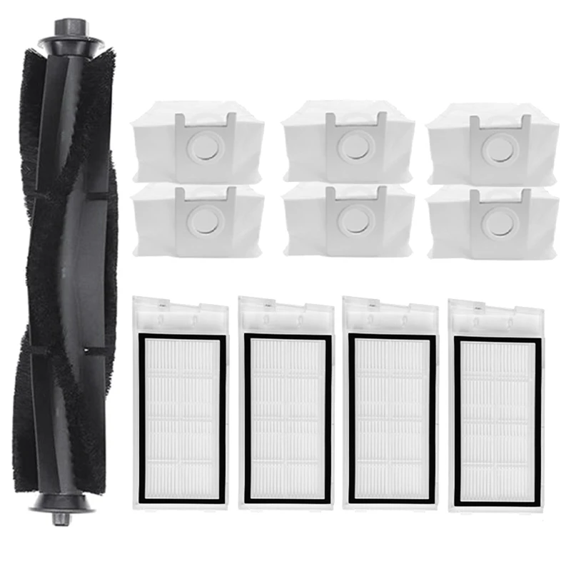 

Roller Brush Dust Bags HEPA Filter Replacement Accessories For ROIDMI EVE Plus Vacuum Cleaner Spare Parts