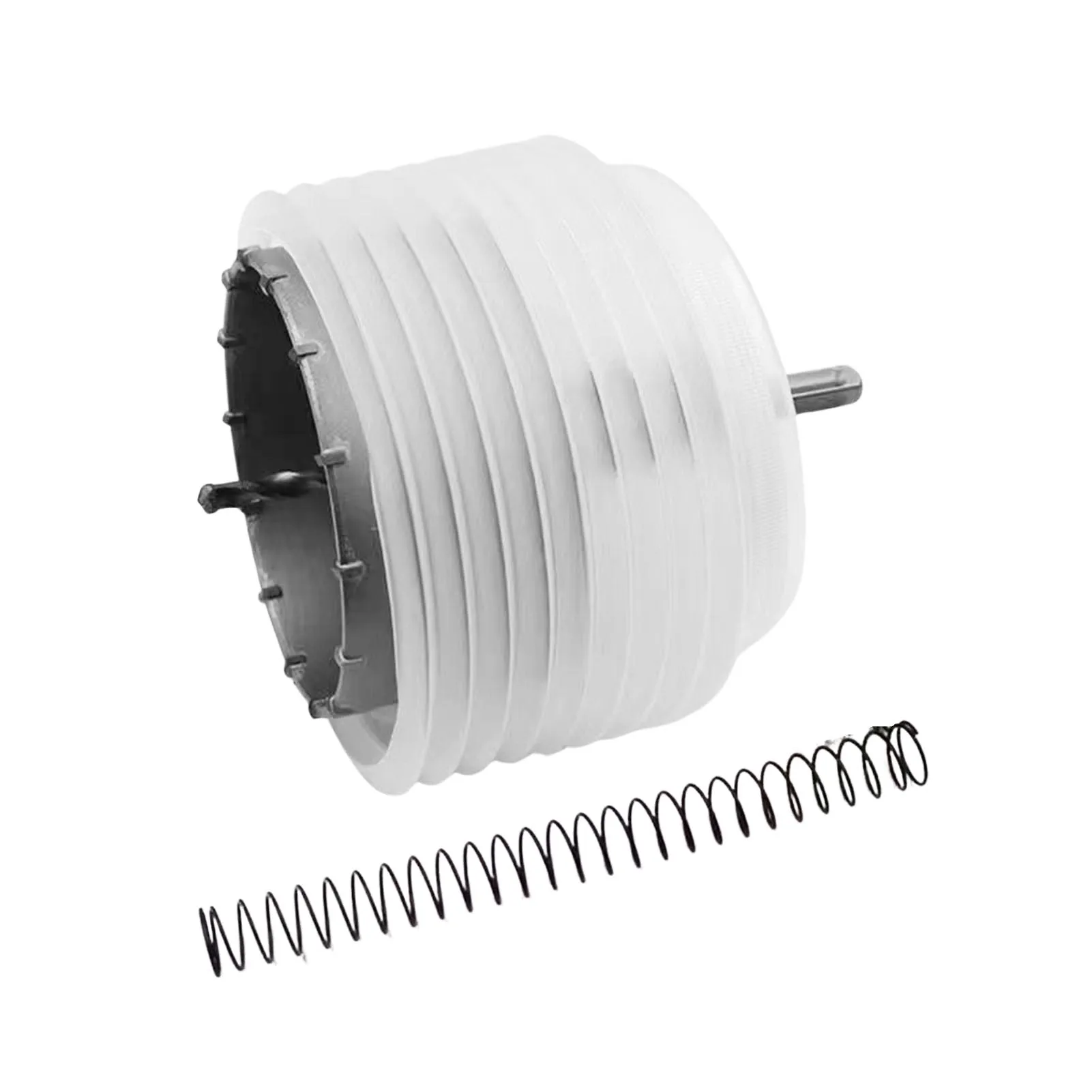 

Hole Opener Dust Cover Bowl Wood Electrician Protection Downlight Gypsum Ceiling Sound Reaming Dust Drill Bit Accessories