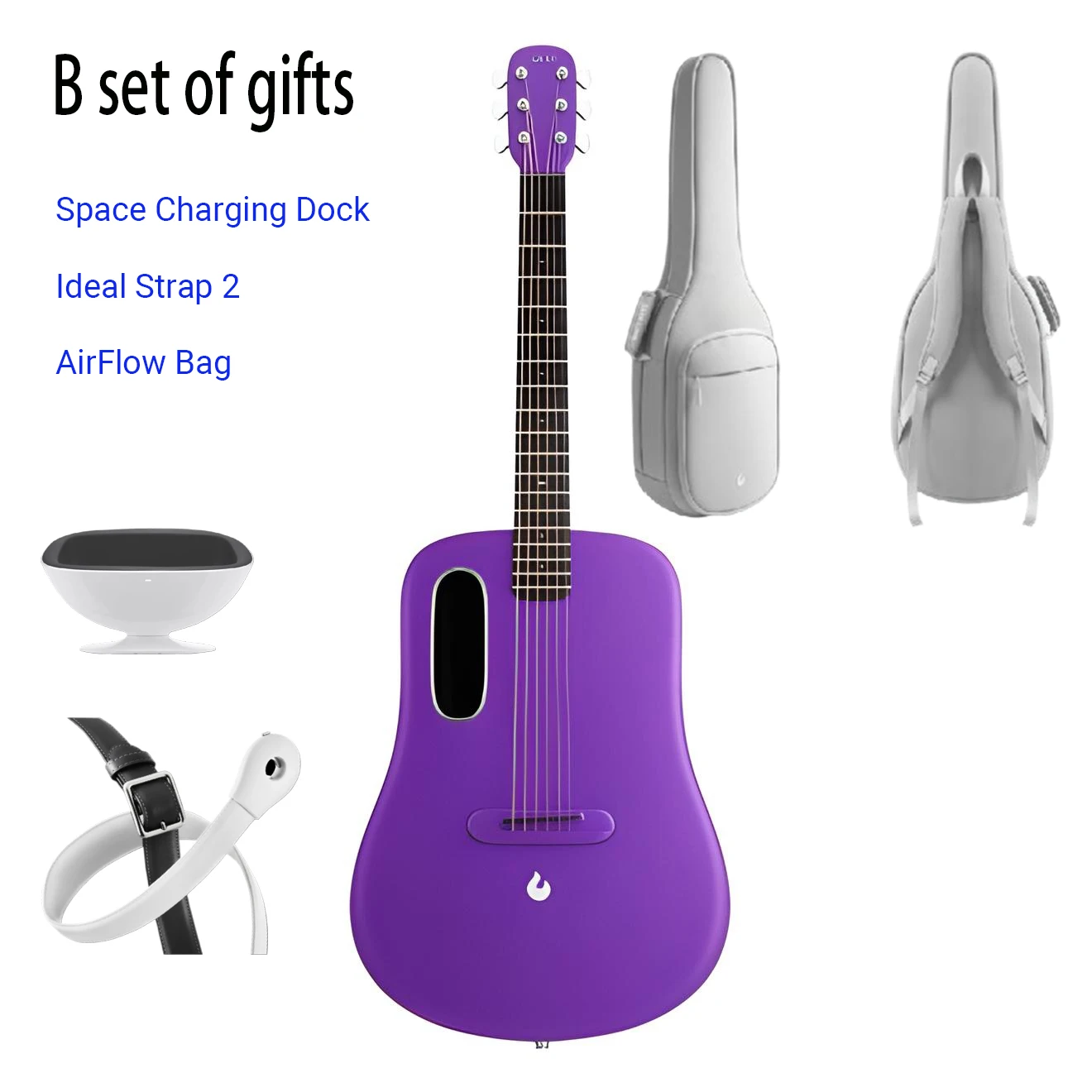 Профессиональная 6-струнная электрическая гитара LAVA ME4 Carbon 36 дюймов эксклюзивное