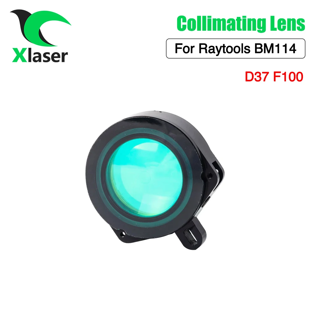 XLaser Raytools BM114 Коллиматорная и фокусирующая линза D37 F100 150 D38.1 F200 для 114S Волоконная