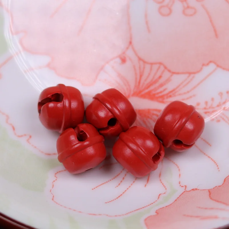 97% высокое содержание натуральной необработанной руды киновари мини-колокольчик