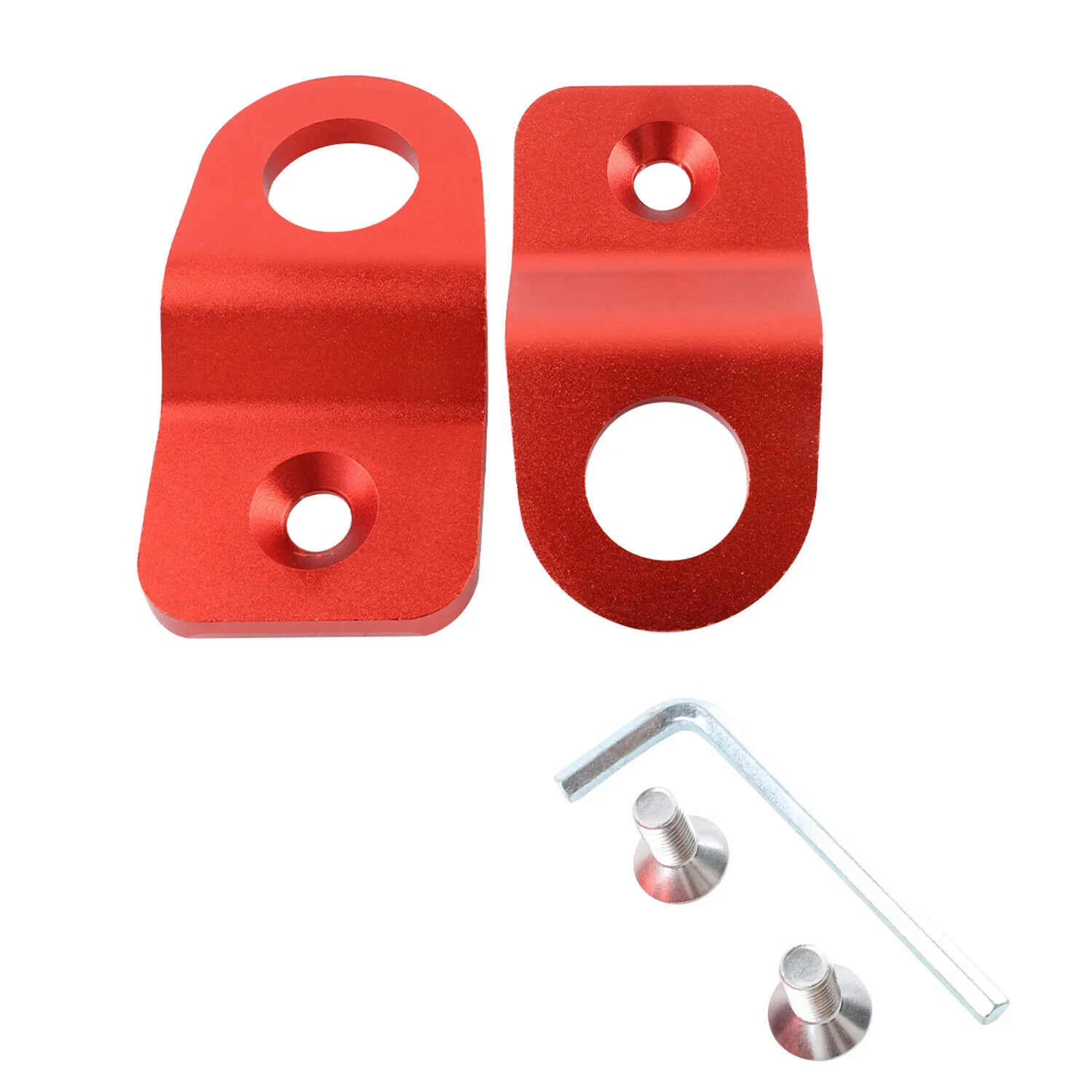 

Пара автомобильных кронштейнов для радиатора, гоночный холодильный кронштейн, автомобильный радиатор, алюминиевый кронштейн для бака Subaru