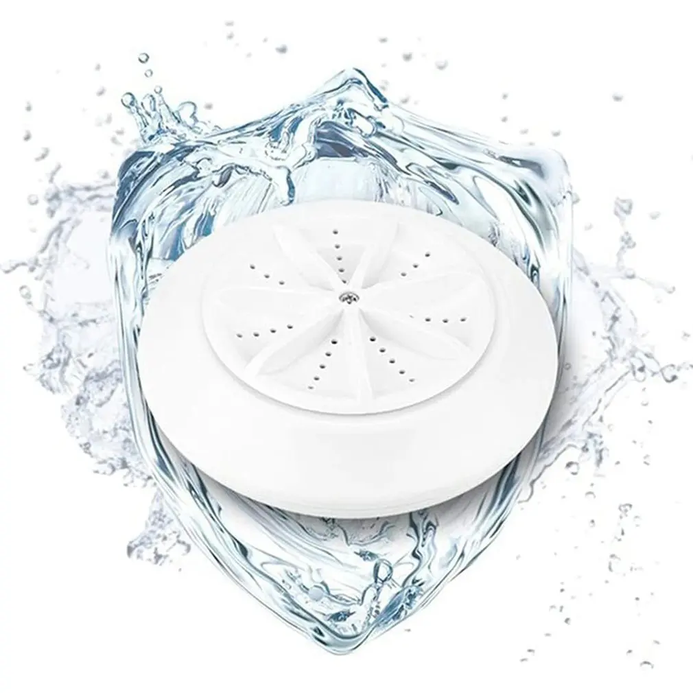 

Washing Machine Ultrasonic Mini Turbo Washing Machine Portable Dormitory Socks Underwear Washing Machine
