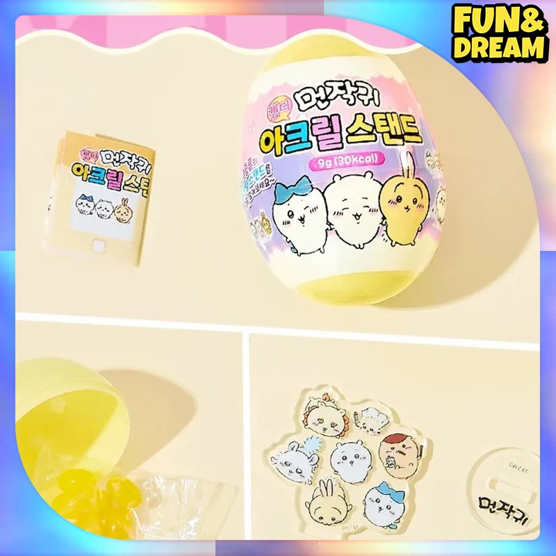 Новинка 2024 фигурки из аниме Chiikawa картонная серия глухая коробка Box Милая модель