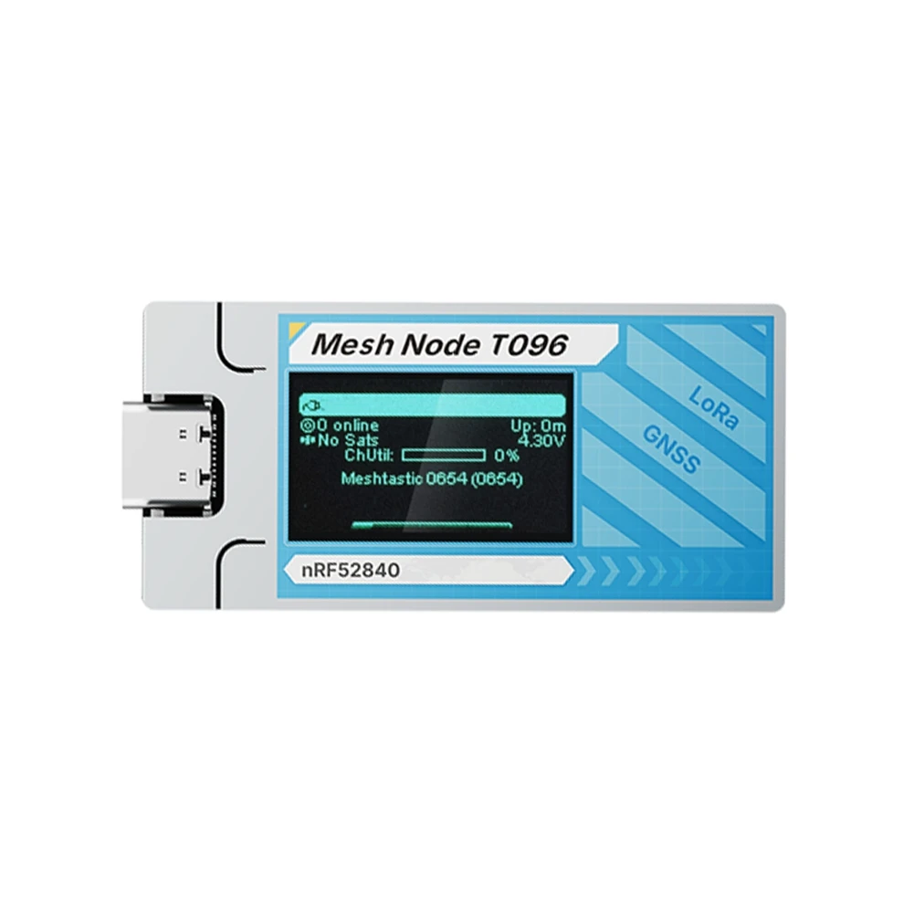 Фото Мегасалоны-распродажи: Mesh Node T096 SX1262 NRF52840 +GPS+LoRa, совместимый с MeshCore LoRaWAN, 863-928 МГц №3