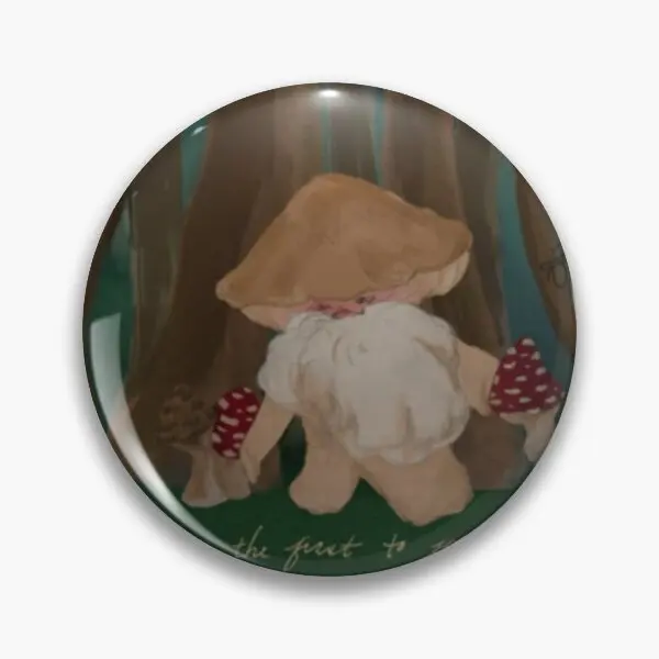 

Father Mushroom Customizable Soft Button Pin Lover Cute Gift Collar Funny Decor Creative Jewelry Cartoon Hat Clothes Brooch
