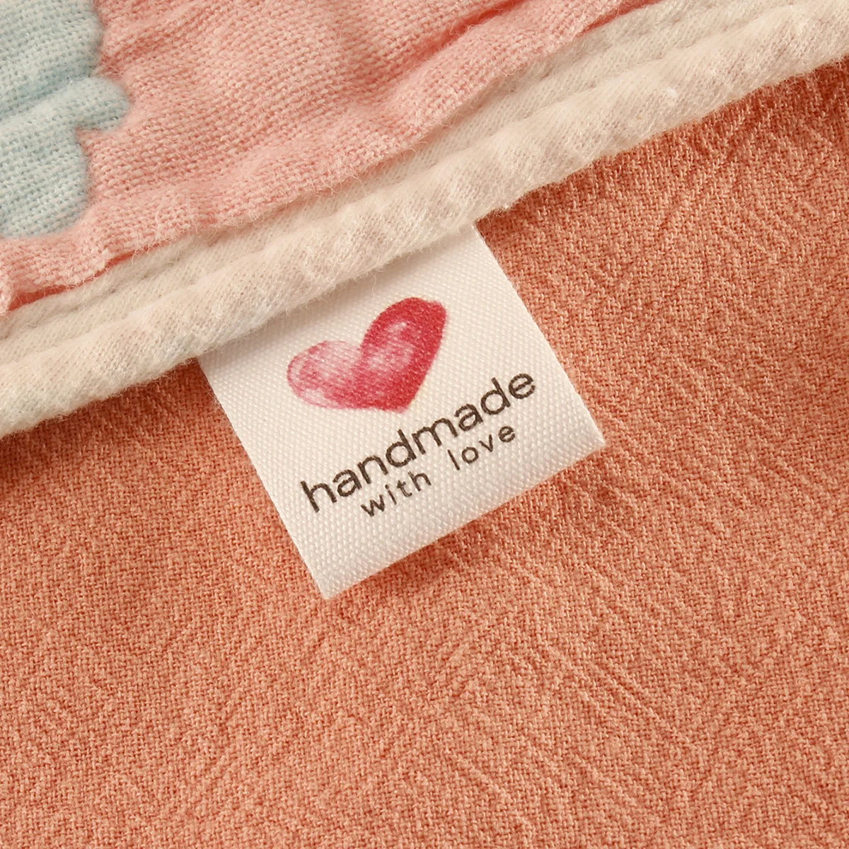 

Clothing Labels, Sewing Accessori, Cotton Sewing Labels, Handmade With Love, for Knitted Things, 20 pieces, Spot Goods