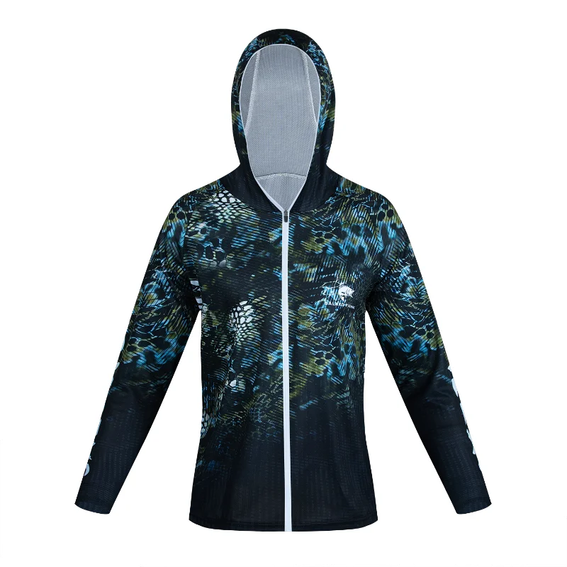 

2023 NEW SALEXO Fishing Shirt Outdoor Sportswear Sun protection Anti-UV Protection Jersey Fishing Tackles Angler Sports Apparel